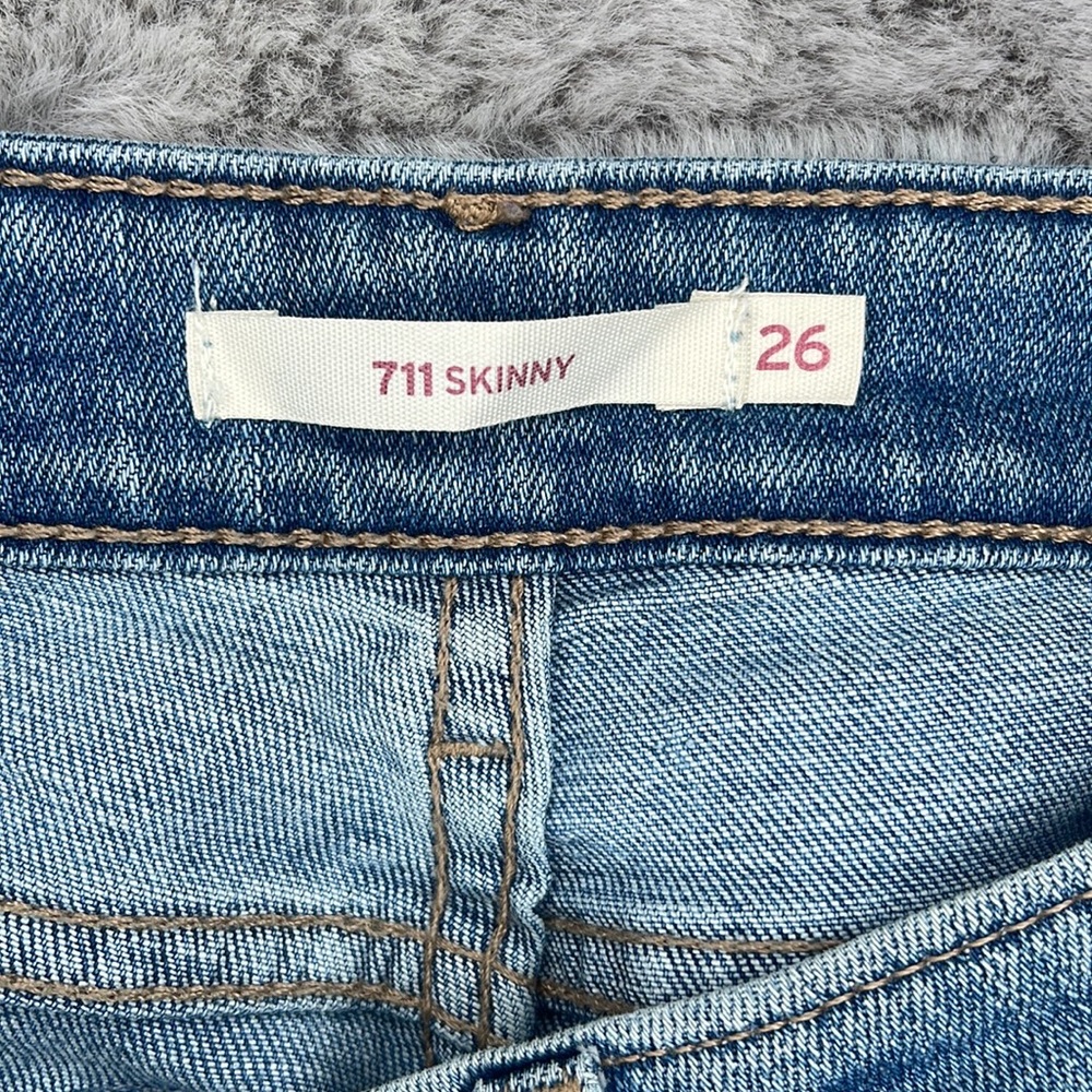 ⭐️Levi’s 711 👀Skinny Jean, Women’s Size W26 L30 - Picture 10 of 10